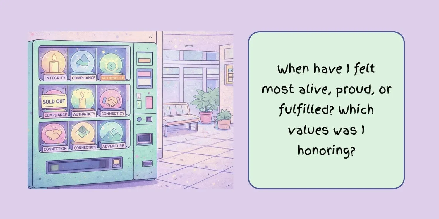 Finding Core Value Value Vending Machine Question