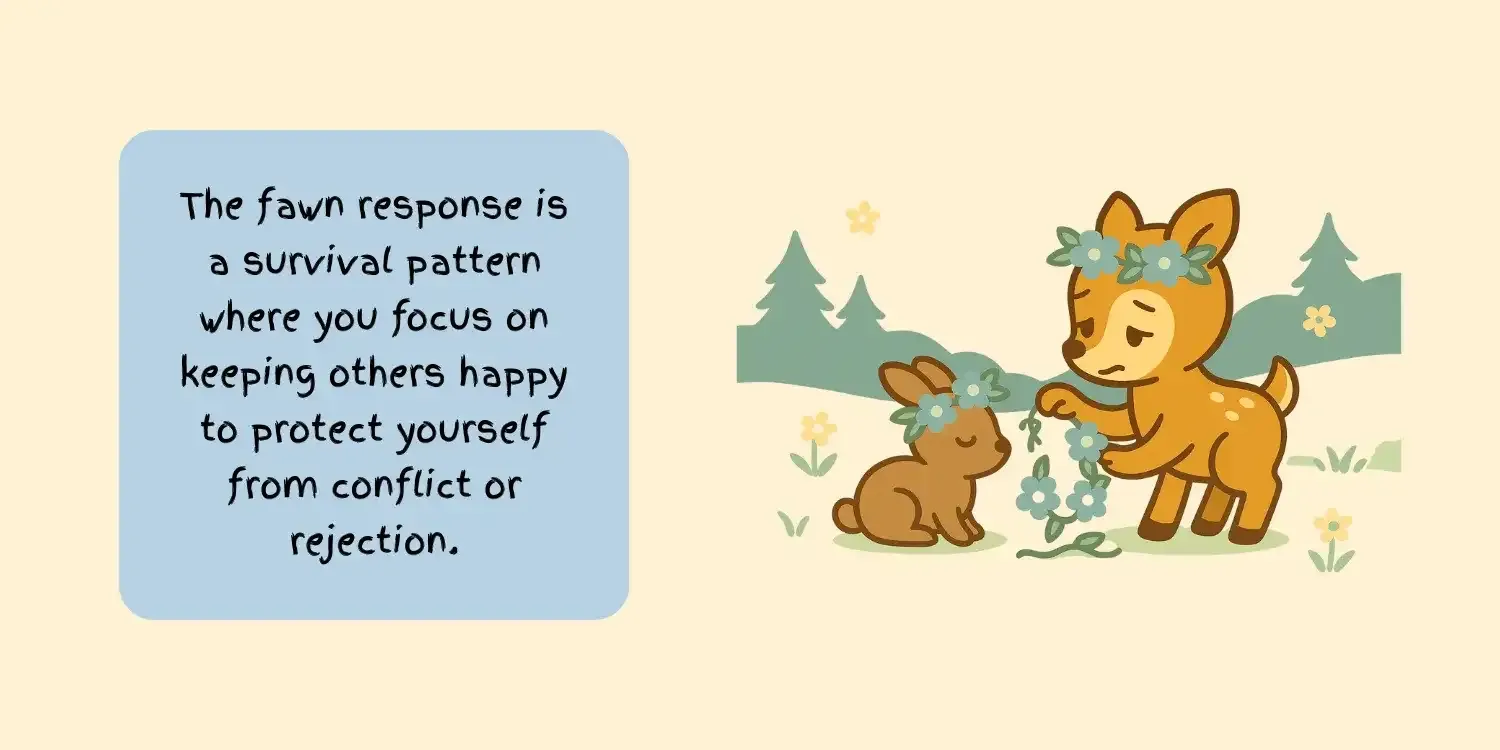 WHAT IS THE FAWN RESPONSE