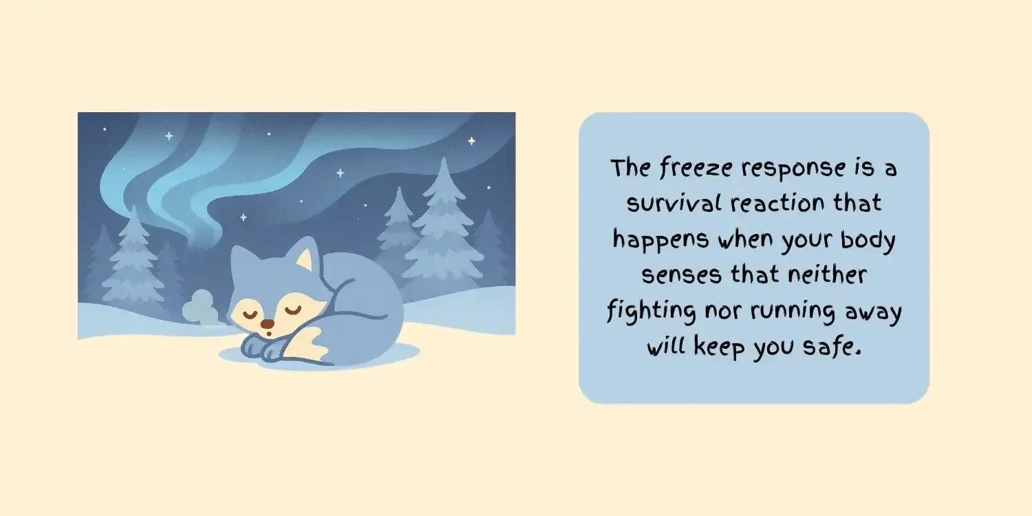WHAT IS THE FREEZE RESPONSE