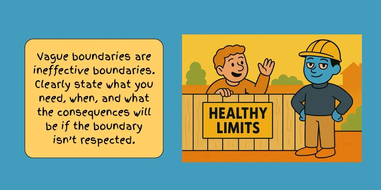 Create Clear Boundaries By Clearly Stating Limits