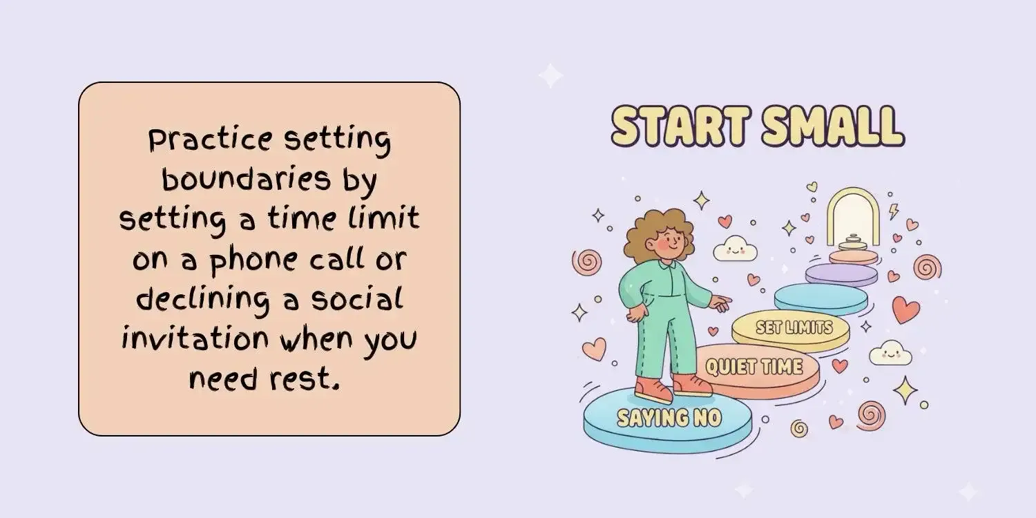 Start Small When Setting Boundaries