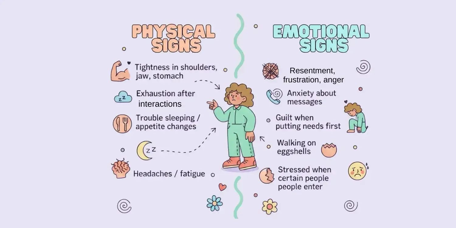 Physical And Emotional Signs Someone Has Crossed A Boundary