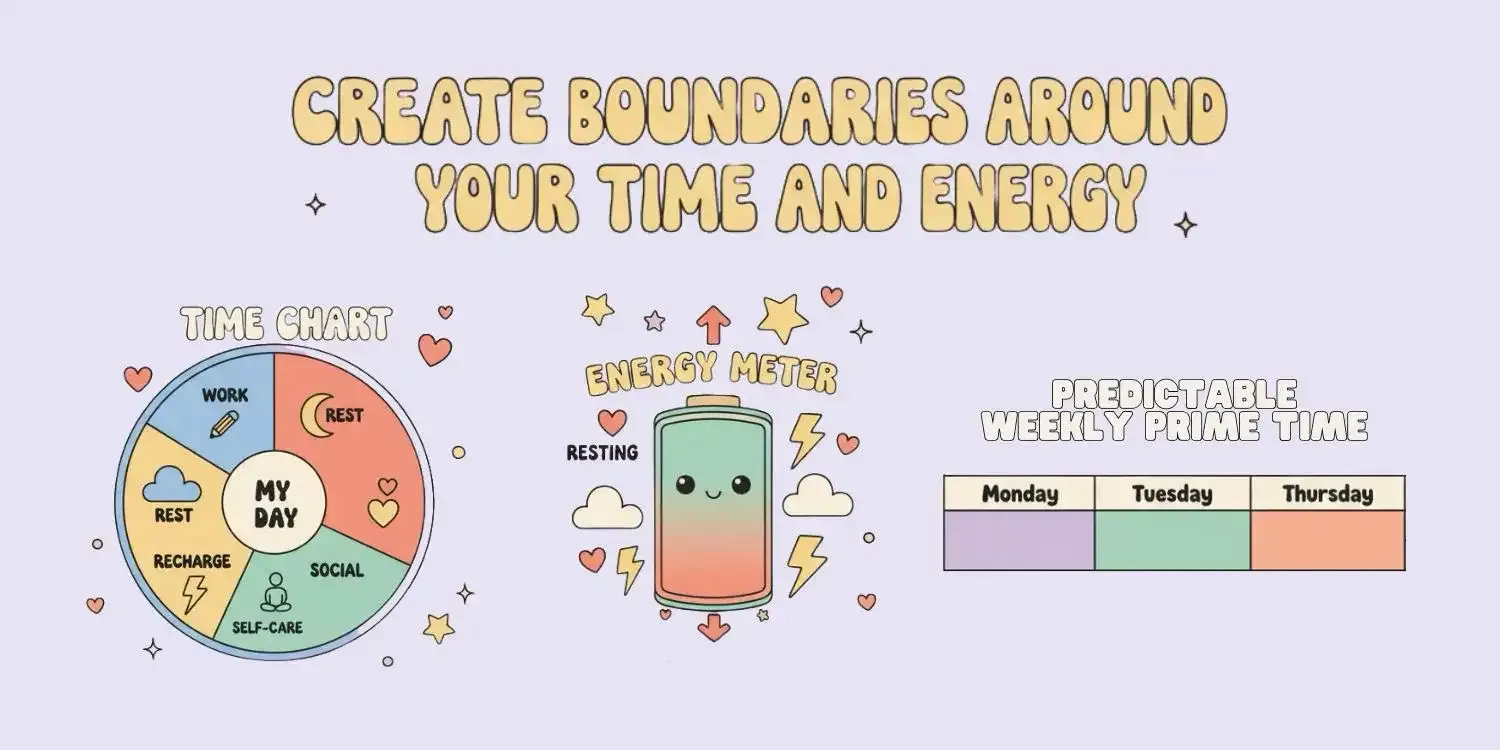 Create Boundaries Around Your Time And Energy