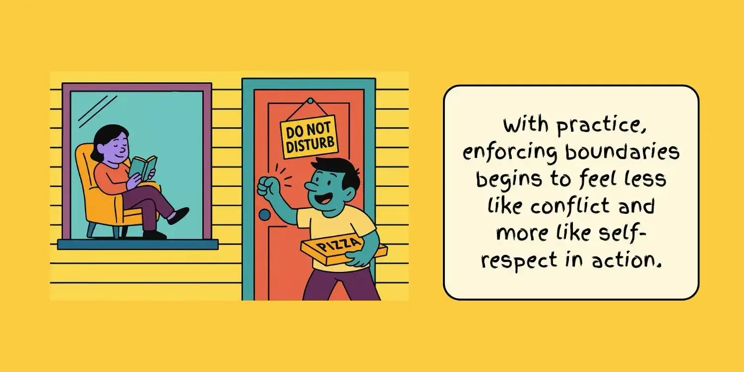 Enforcing Boundaries Will Feel Like Self Respect