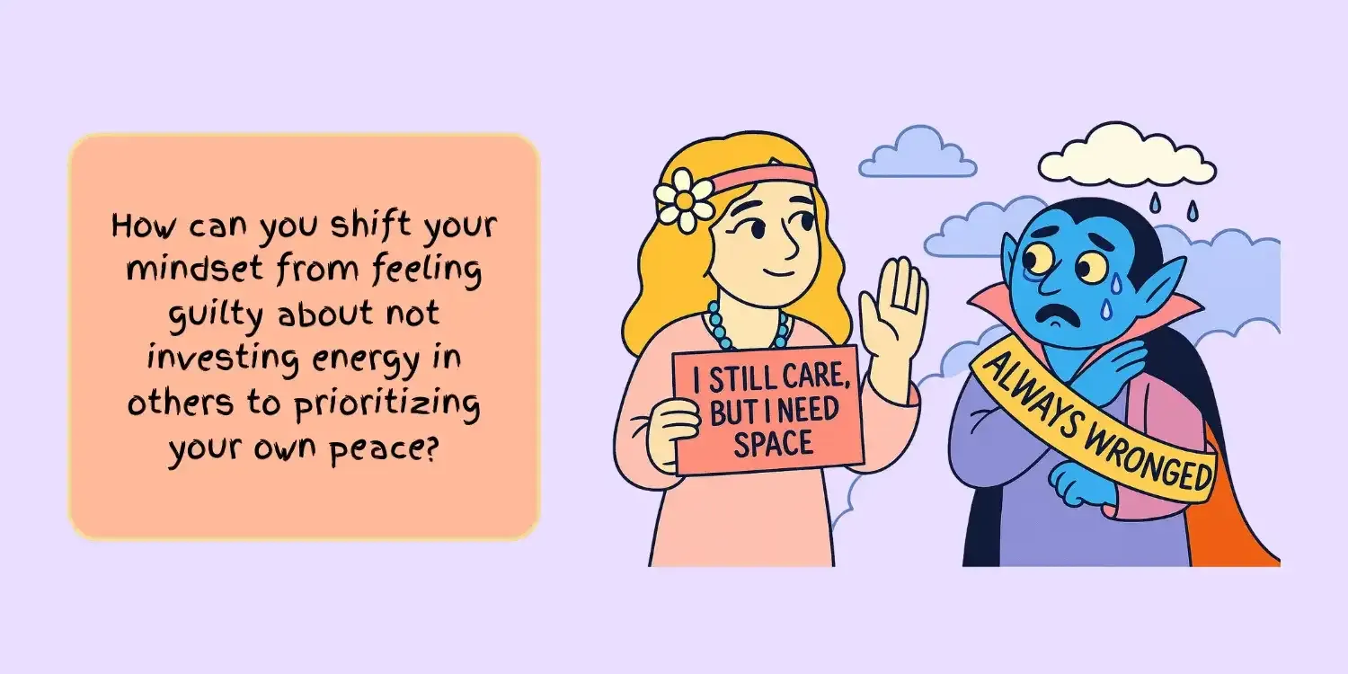 Shifting Mindset of Energy Vampire