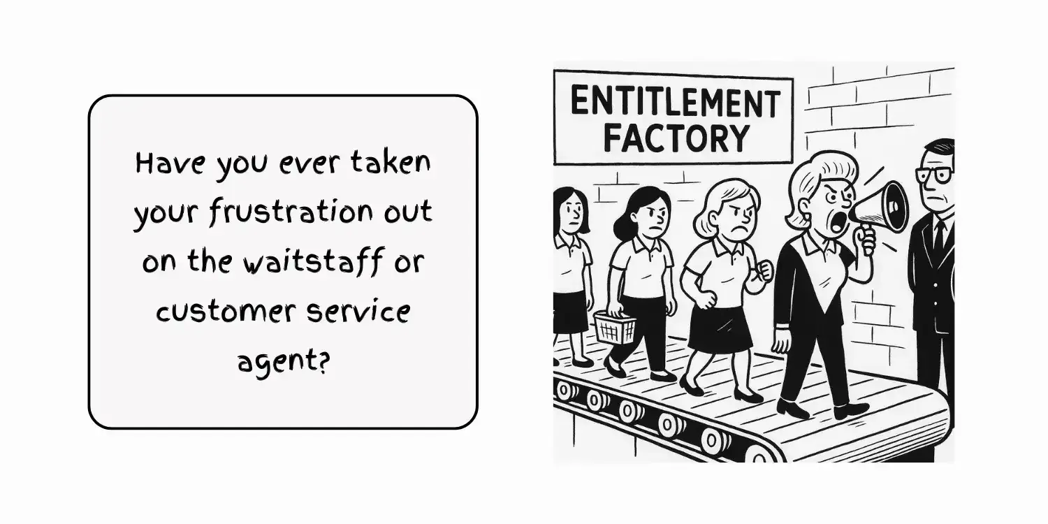 Karen Entitled Frustration on Waitstaff